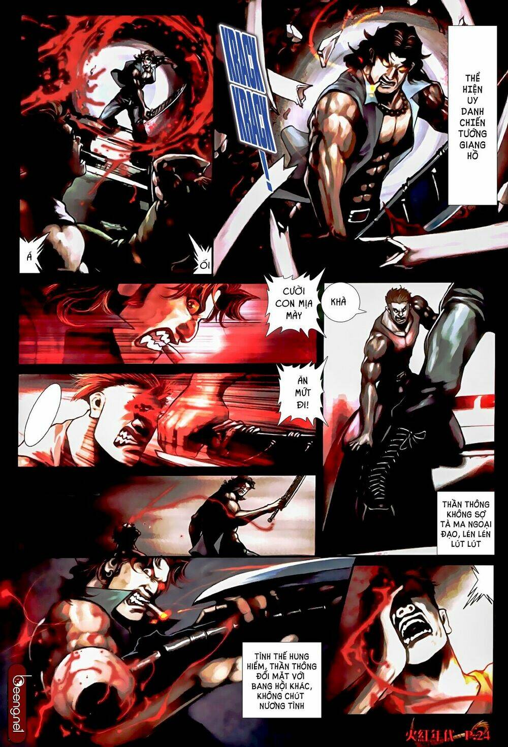hỏa hồng niên đại hắc cốt đường chapter 528 10