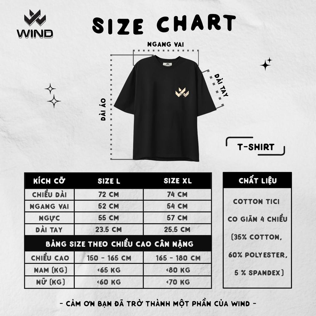 Áo phông tay lỡ unisex WIND bản Premium dáng rộng MARIO nam nữ ulzzang oversize