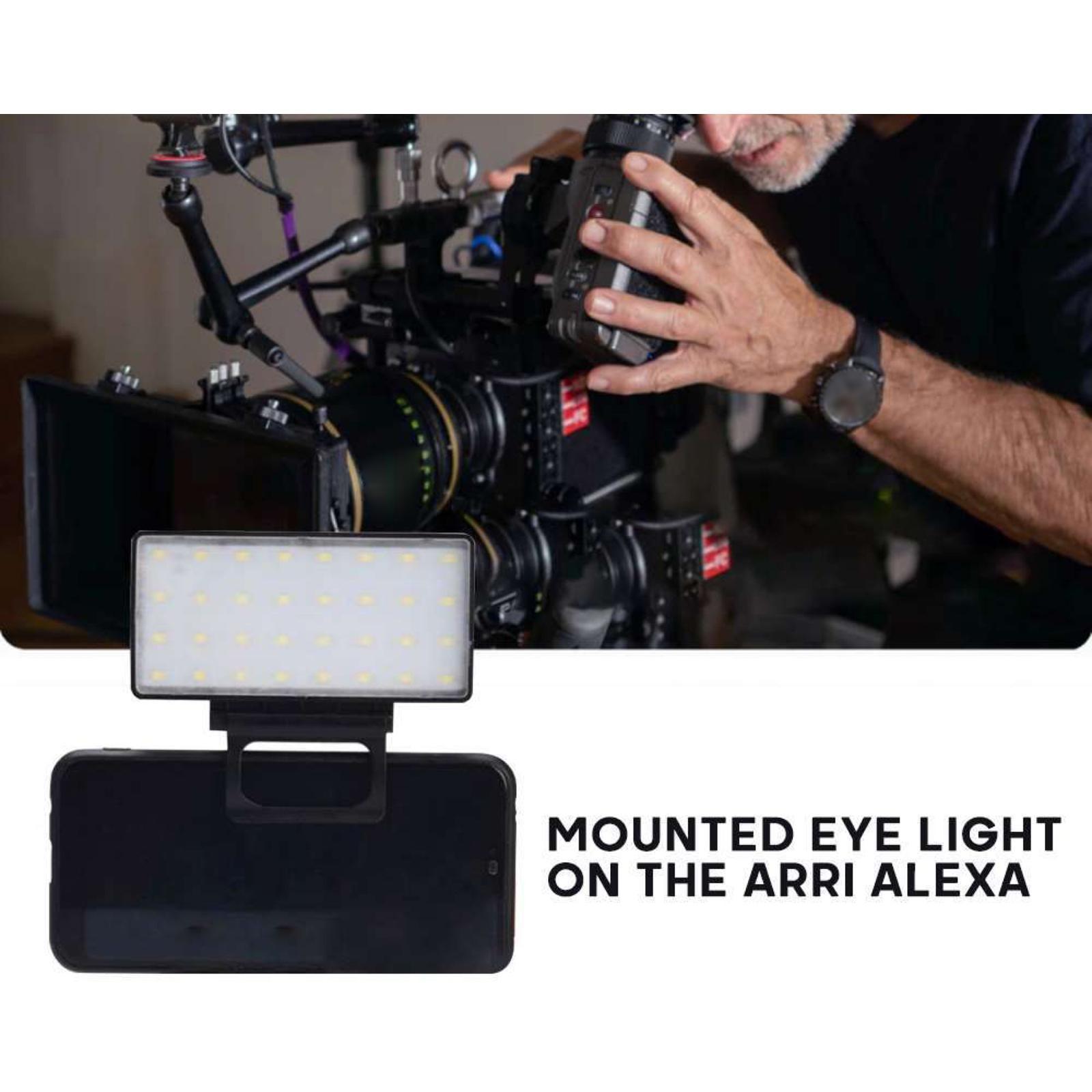 LED Video Light Hot Shoe for Video Recording Professional Cameras Black