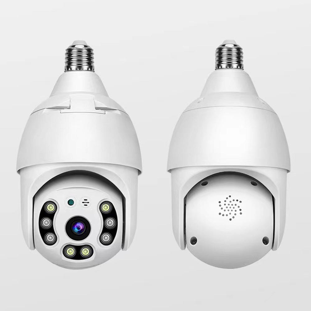 Bóng Đèn Camera Camera Giám Sát Đèn Wifi Ampoule Webcam Đủ Màu Không Dây Trong Nhà Giám Sát An Ninh Video Camera Quan Sát Gia Đình Kích Thước Cảm Biến: Chỉ 2MP