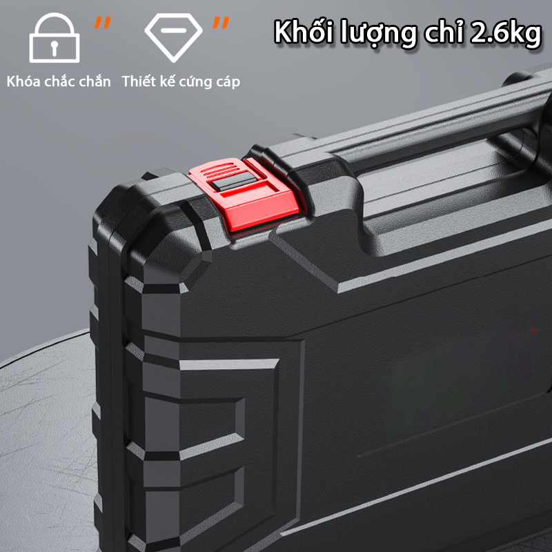 Bộ dụng cụ đồ nghề đa năng, 16 chi tiết, thiết kế tay cầm bọc da mềm, thoải mái cầm nắm- K1712