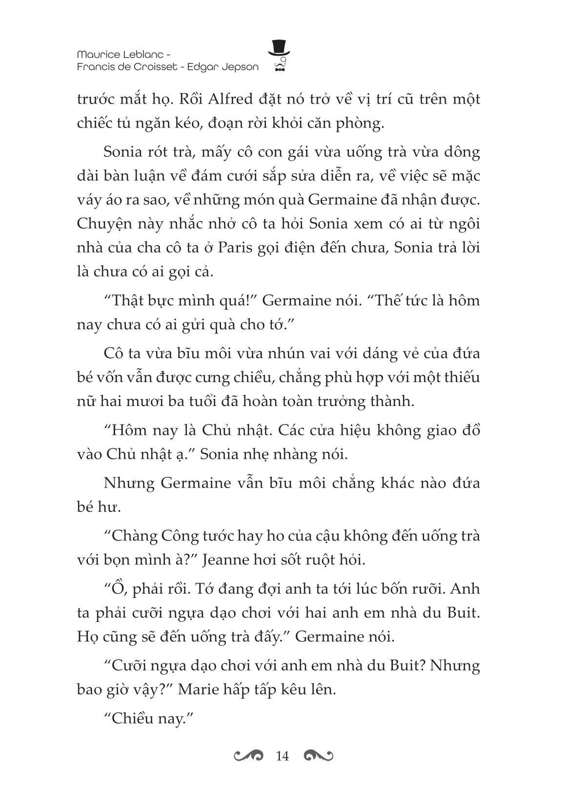 Sách Arsène Lupin - Siêu Trộm Hào Hoa- Vụ Chơi Khăm Ngài Triệu Phú
