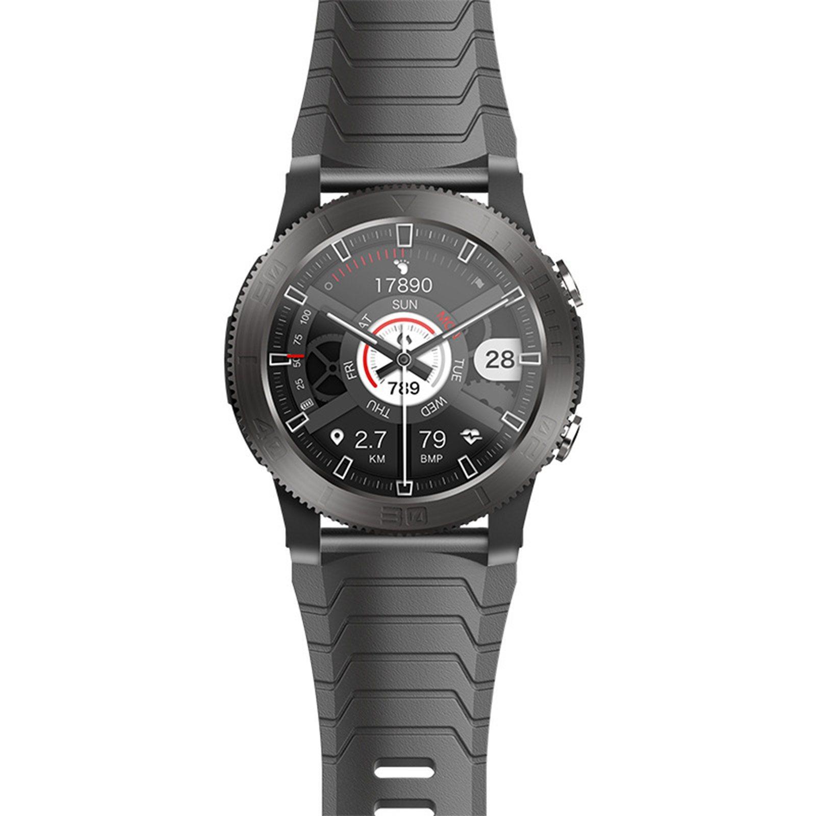 Smart Watch Compass 1.32inch Screen Waterproof Smartwatch for Outdoor
