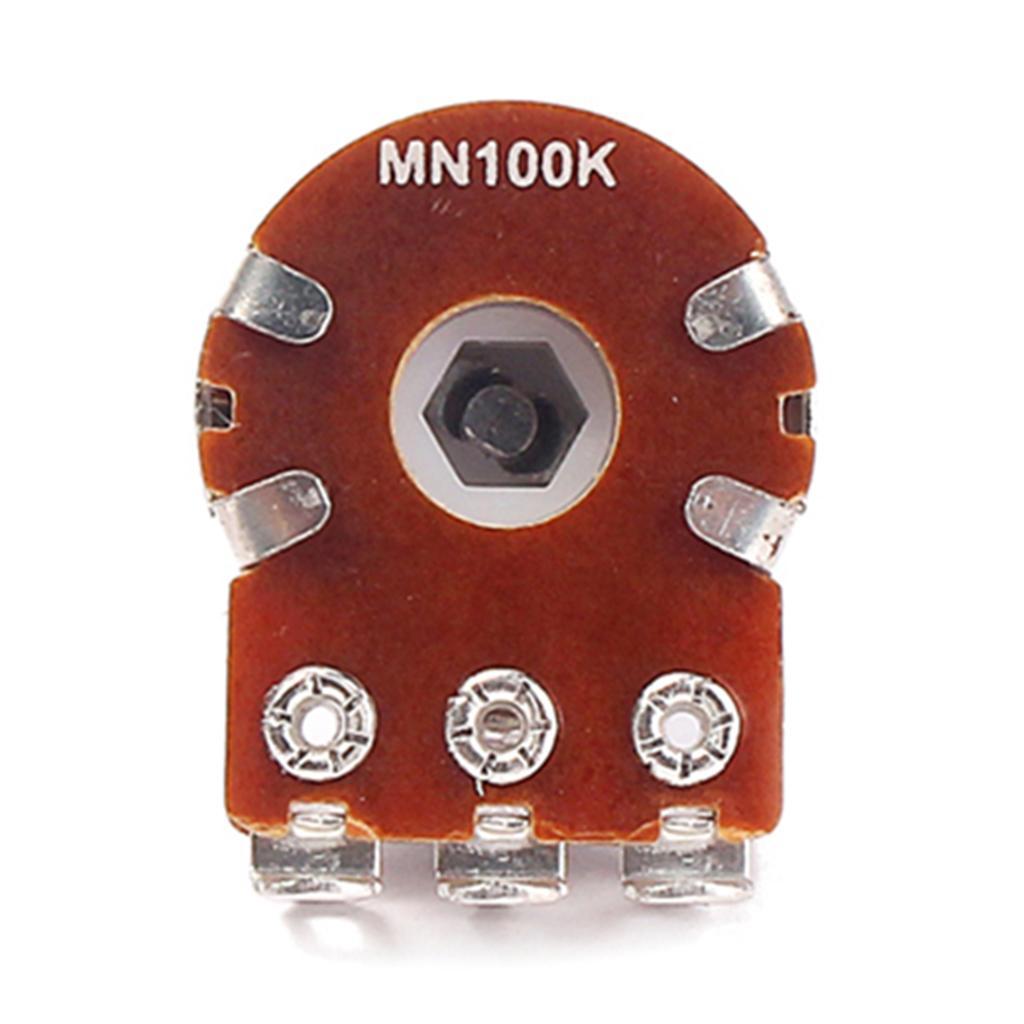 5Pcs MN100K Audio Taper Push/Pull Pot Potentiometer for Guitar/Bass Mandolin
