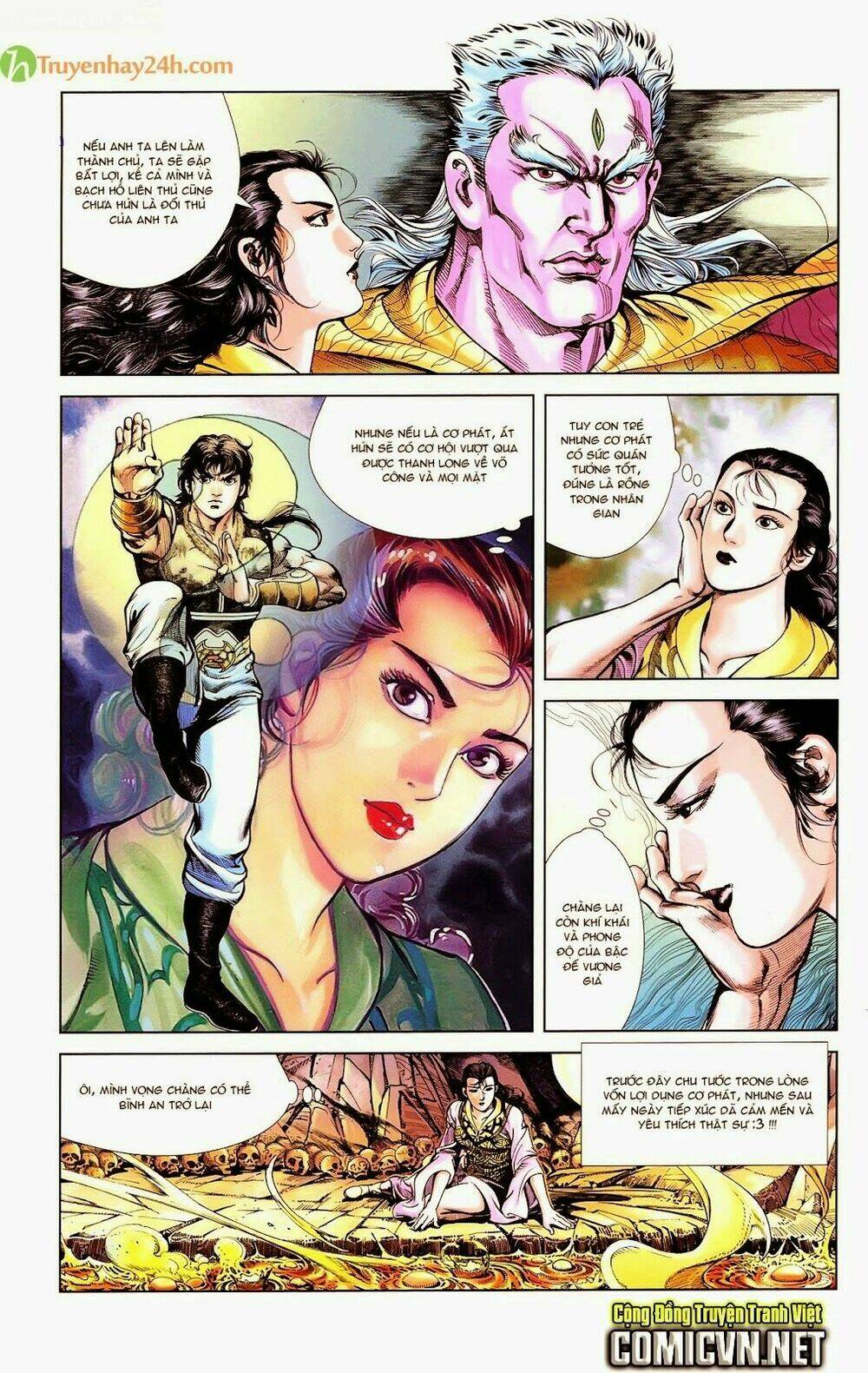 thiên tử truyền kỳ 1 - cơ phát khai chu bản chapter 40 8