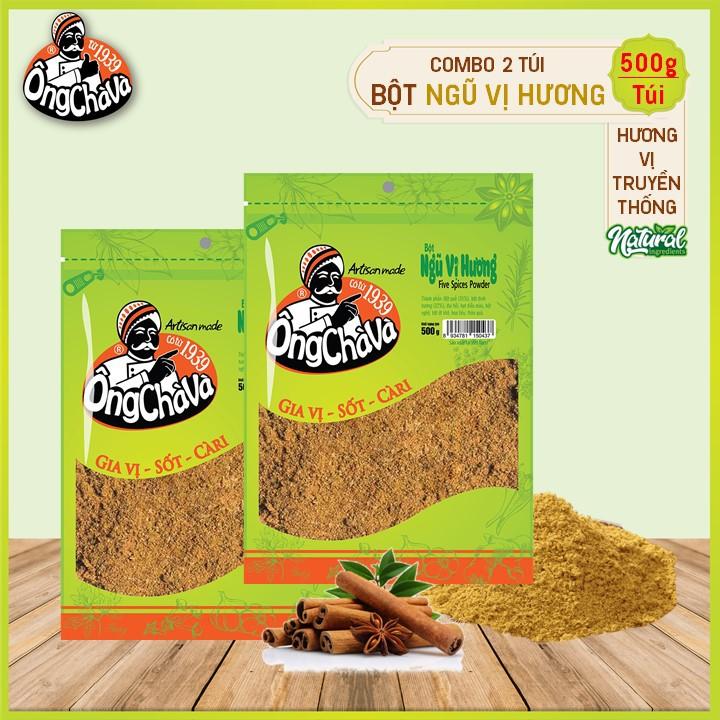 Combo 2 Túi Bột Ngũ Vị Hương Ông Chà Và 500g (Five Spices)