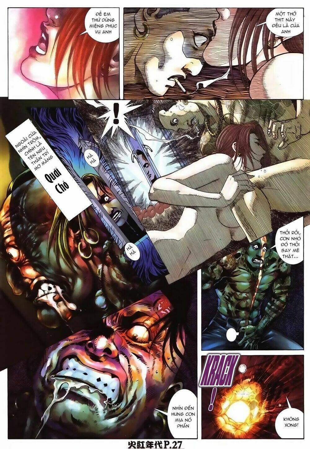 hỏa hồng niên đại hắc cốt đường chapter 95 23