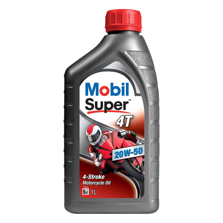 Nhớt Xe Số Cao Cấp Mobil Super 4T 20W50  (946ml)