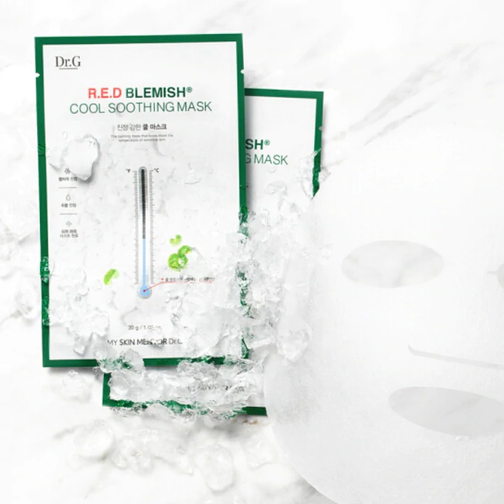 1 Miếng Mặt Nạ Giấy Dr.G R.E.D Blemish Cool Soothing Mask