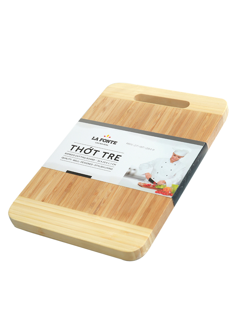 Thớt Tre La Fonte 30x20x1.7 Cm - 180640