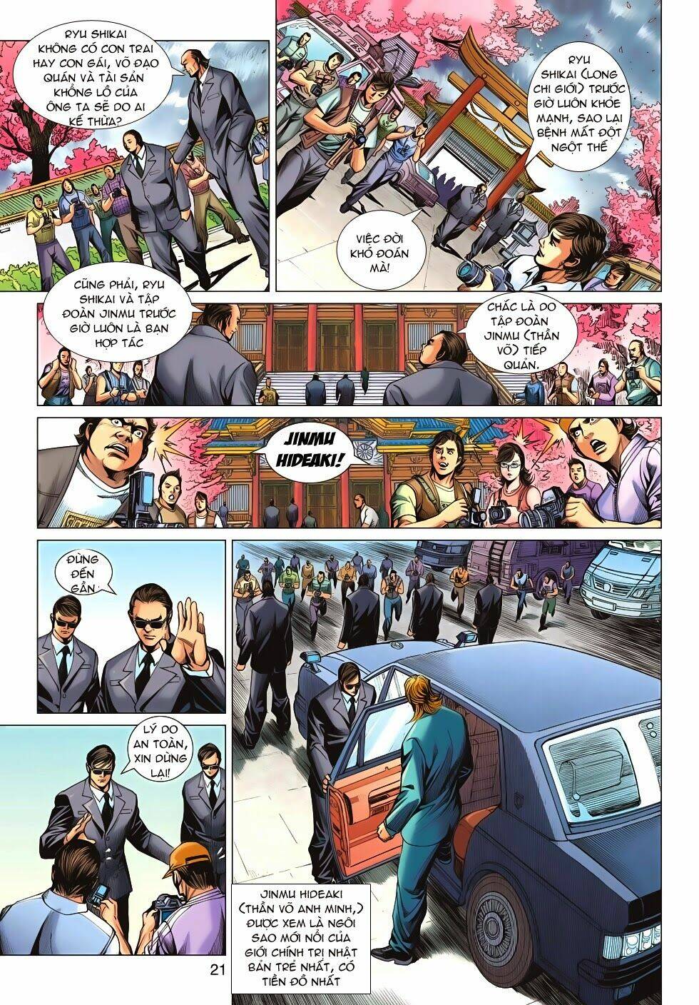 tân tác long hổ môn chapter 623 21