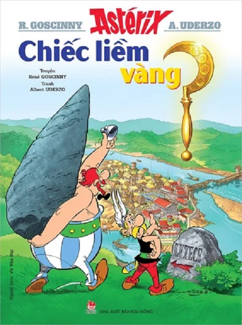 Sách - Asterix - Chiếc liềm vàng