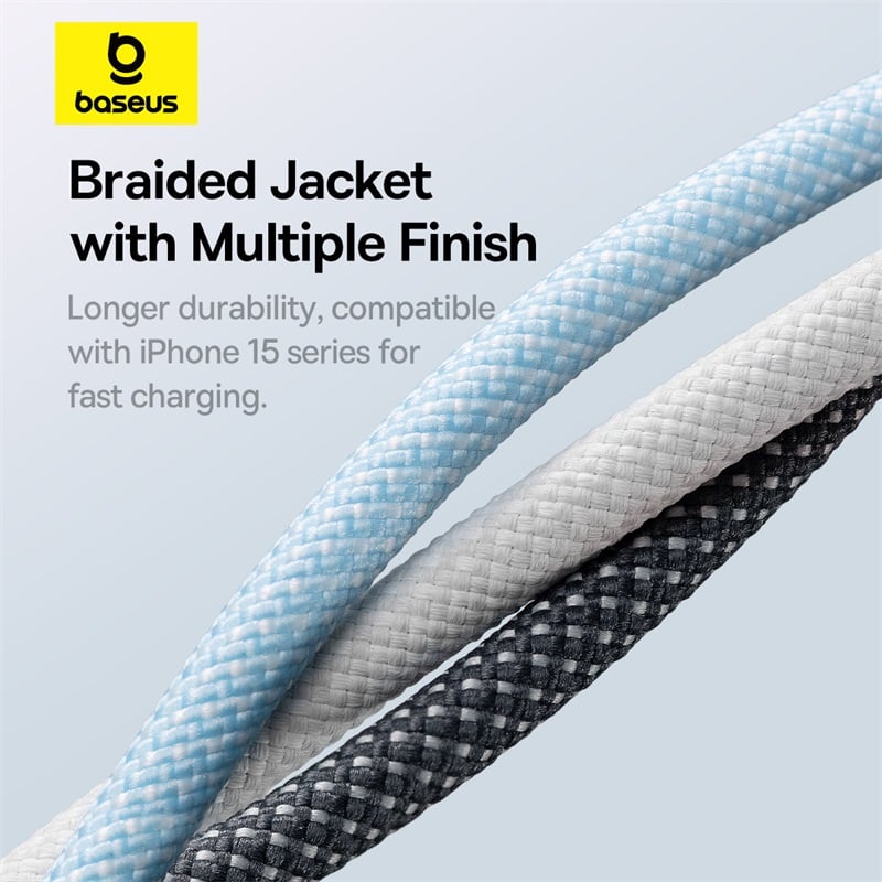 Cáp Sạc Nhanh Baseus Dynamic 3 Series Fast Charging Data Cable Type-C to Type-C 100W - Hàng chính hãng