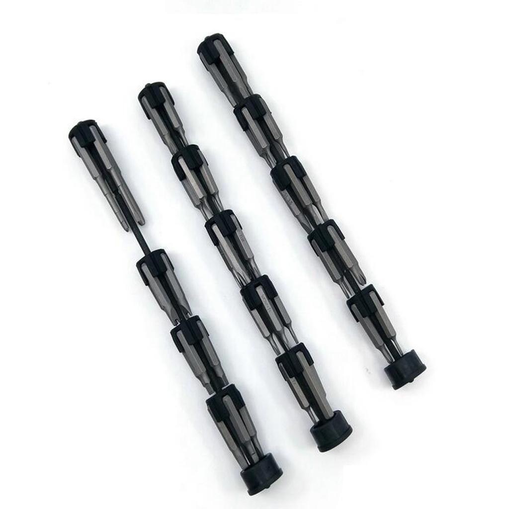 2 Sets 4mm Hex Magnetic Screwdriver Bit Screw Driver Head Set for Wowstick