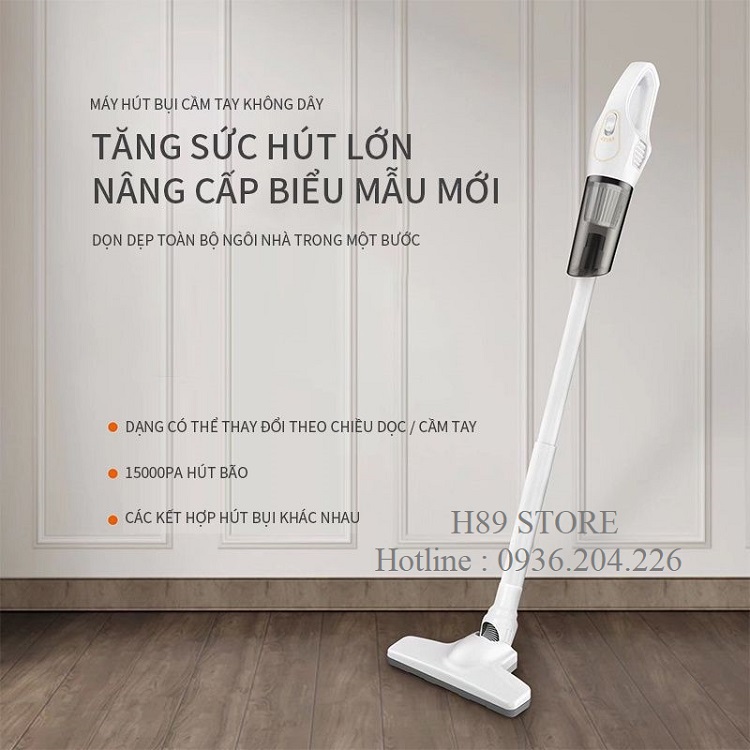 Máy hút bụi cầm tay không dây SWEEP - Máy hút bụi không dây bản full có phun nước lau nhà, máy hút bụi dùng trong gia đình và ô tô