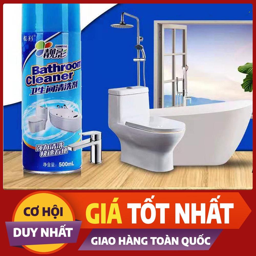 Chai xịt bọt tuyết tẩy rửa nhà tắm nhà vệ sinh 500ml