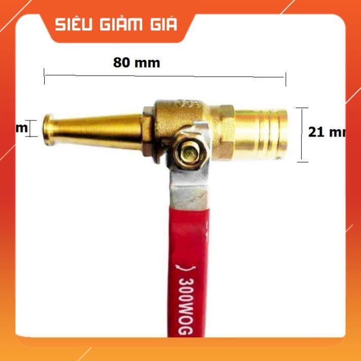 Đầu vòi bơm xịt thẳng tăng áp lục nước rửa xe tưới cây 206812