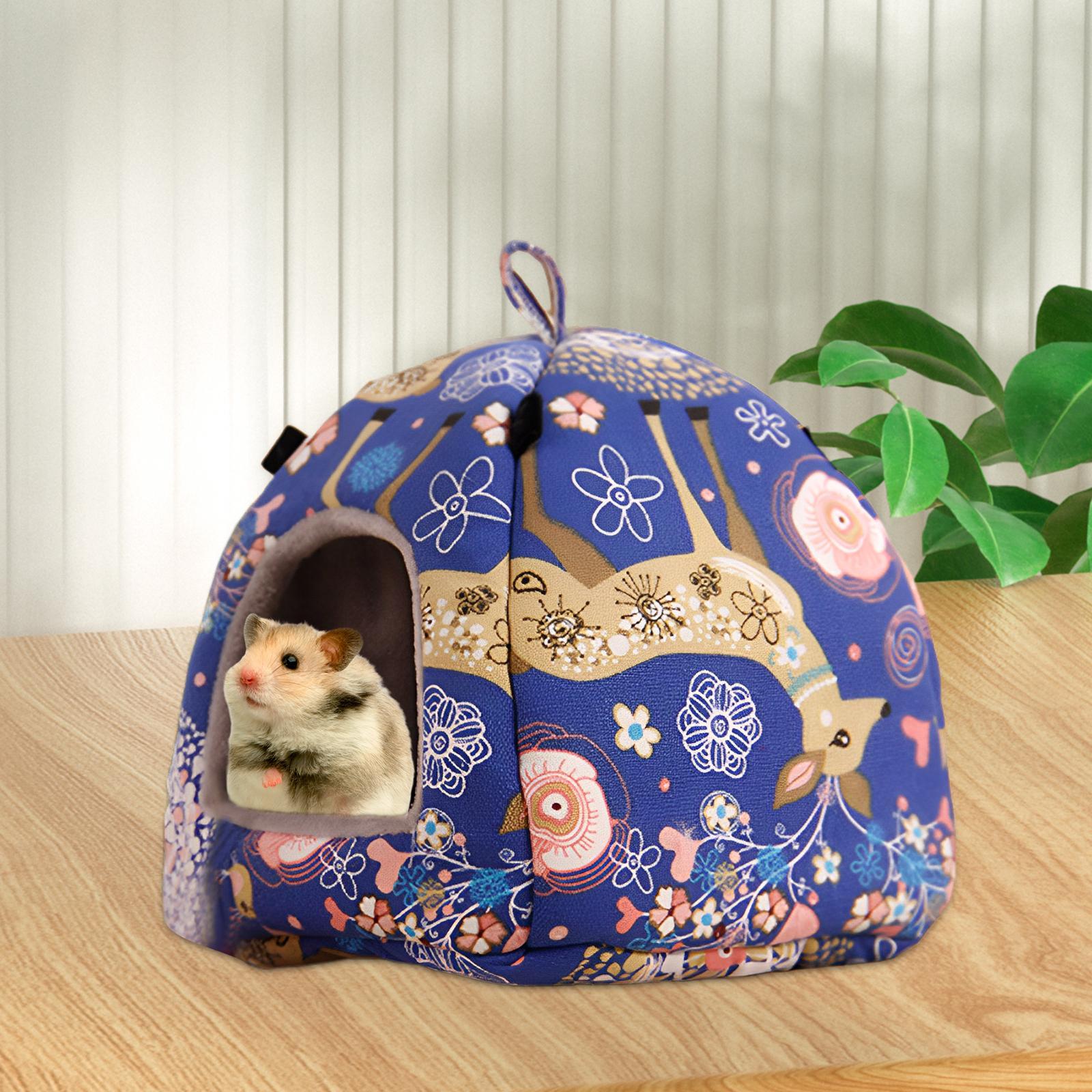 Bird Hammock Parrot Hammock Bed Winter Warm Sleeping Bed Parrot Nest Bird House for Lovebirds Guinea Pigs Cockatiels Macaw Cockatoos