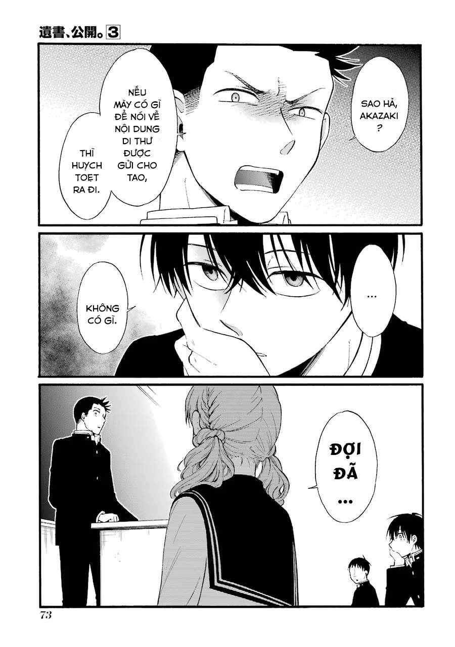 di thư trên bàn chapter 11 24