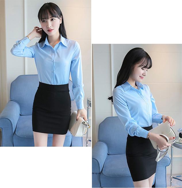 Sơ mi nữ công sở dài tay sm32th