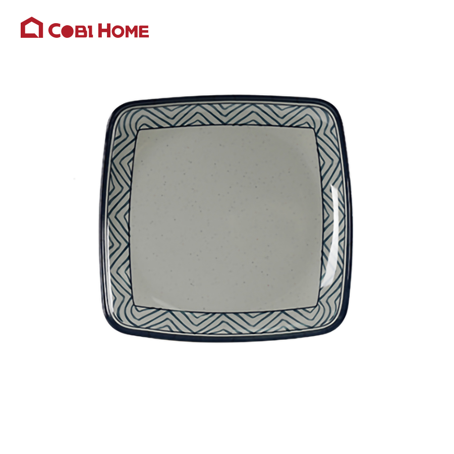 Đĩa vuông tạo kiểu bằng melamine cao cấp sang trọng