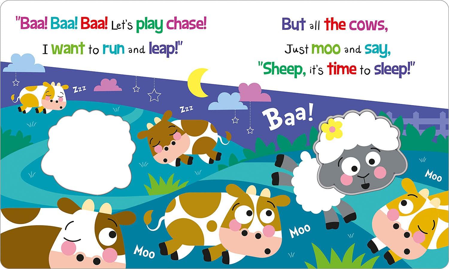 Go To Sleep, Sheep! (Squish Squash Squeak - Silicone Books)