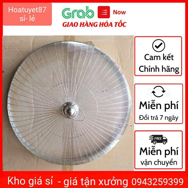 Lồng bàn lưới bằng inox loại dày mắt lưới nhỏ loại đẹp