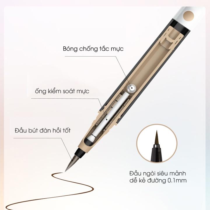 Bút kẻ mắt Chioture Colorfully Slender Liquid Eyeliner 0.5g