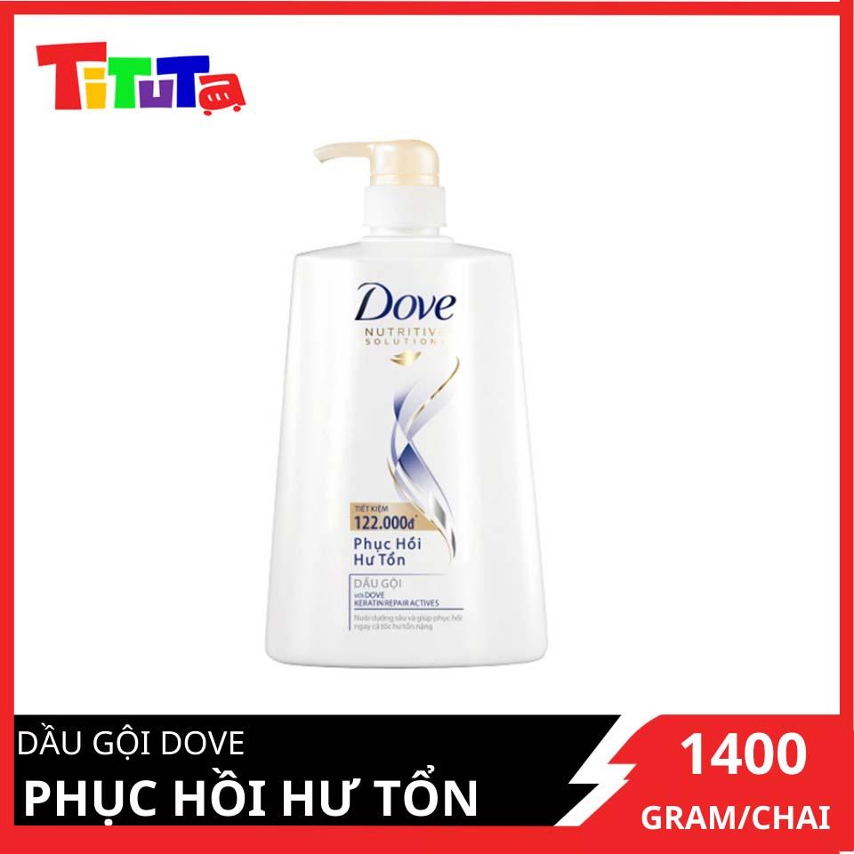 Dầu gội Dove Phục hồi hư tổn 1.4kg