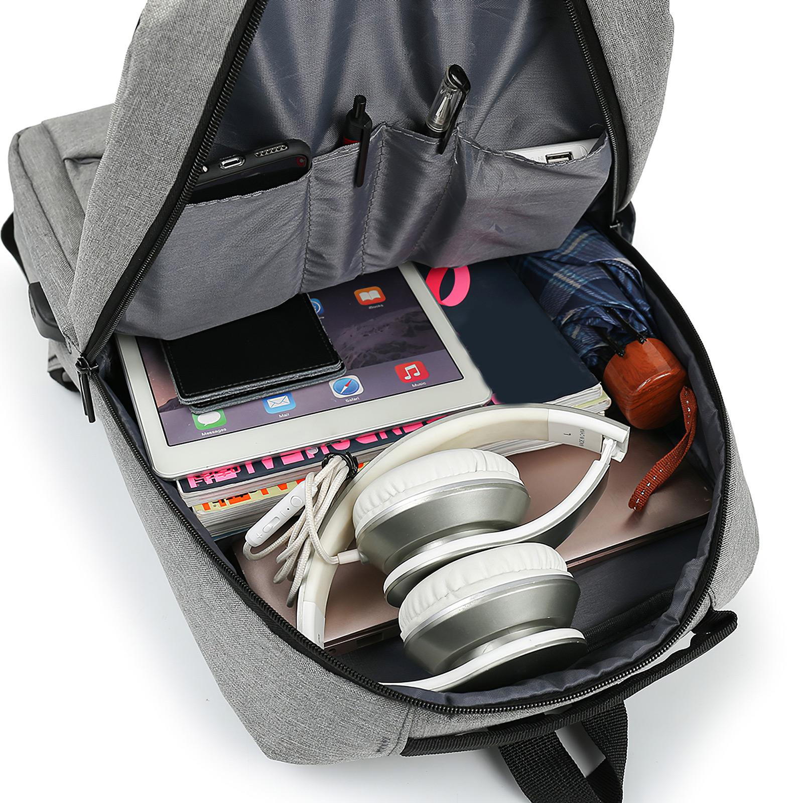 15.6 Inch Dành Cho Nam Giới Phụ Nữ Hàng Ngày Sử Dụng Dành Cho Thanh Thiếu Niên Máy Tính Chống Sốc Laptop Kinh Doanh Du Lịch Ba Lô Chống Thấm Nước