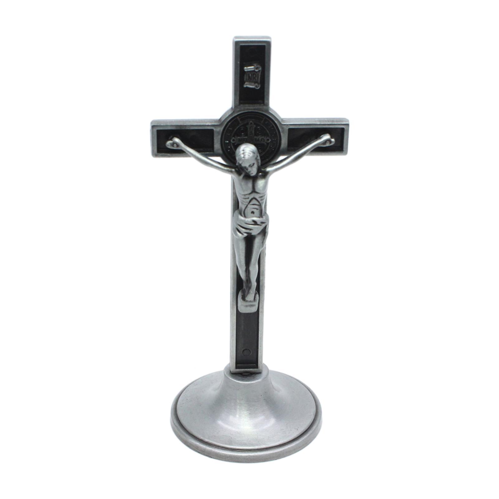 Standing Crucifix Gifts Decor On Durable for Desk