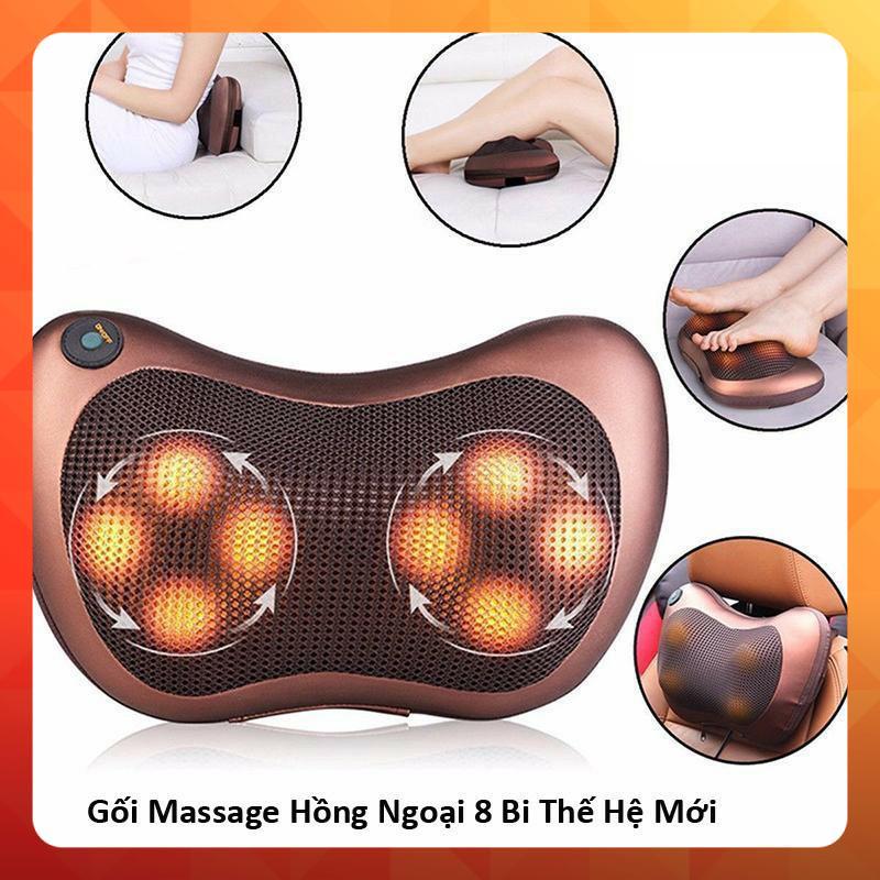 Gối Massage Hồng Ngoại Đa năng loại xịn TIỆN LỢI