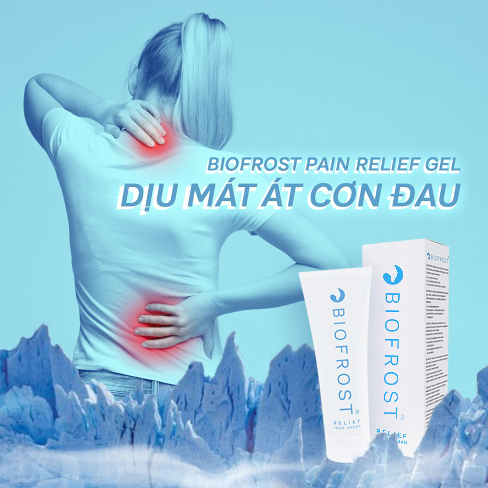 Gel bôi hỗ trợ giảm đau lạnh Biofrost Pain Relief GF002BF