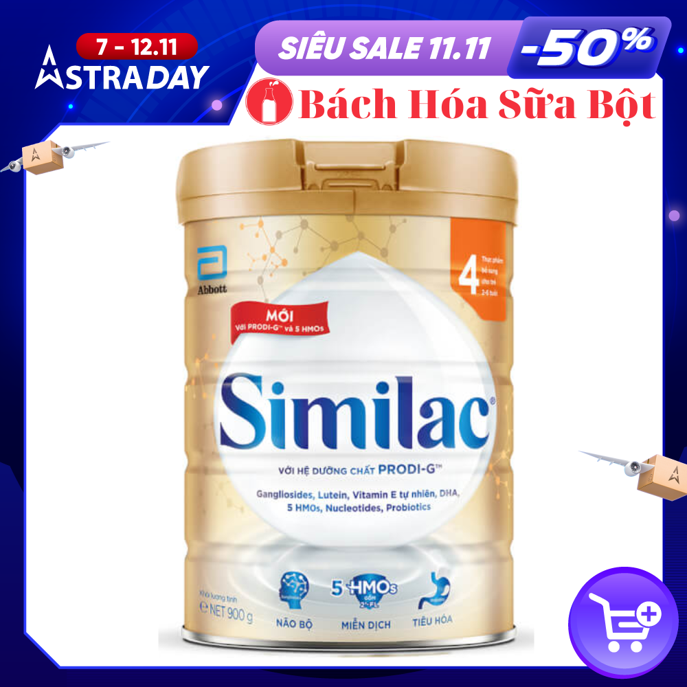 Sữa Bột Abbott Similac 4 900g