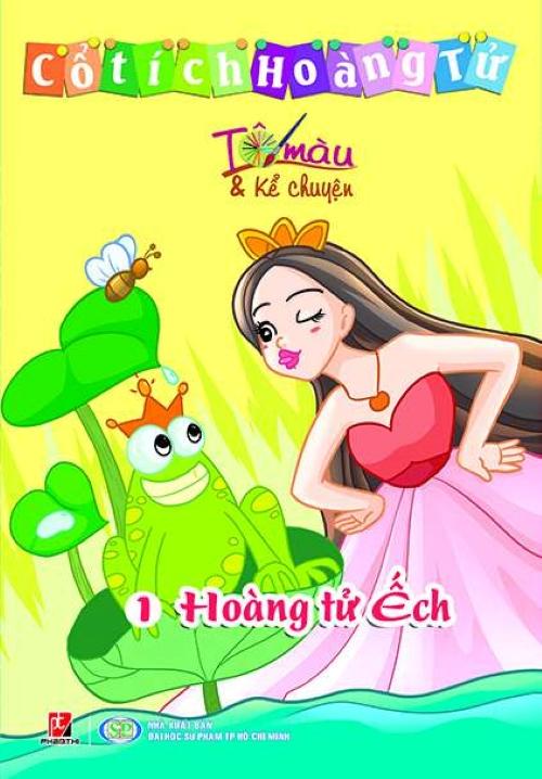 Bộ 8 cuốn Tô Màu Cổ Tích