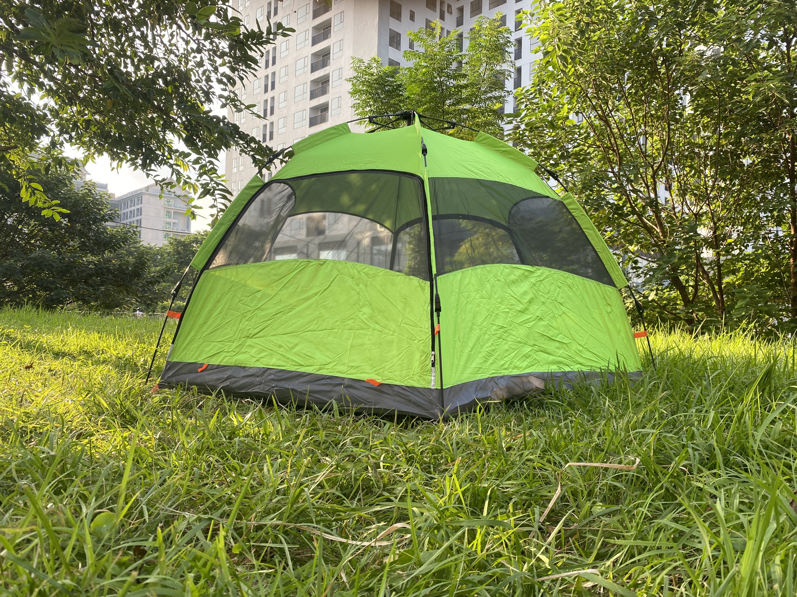 Lều tự bung 3-5 người 2 lớp chống mưa nắng, chống muỗi và tia cực tím an toàn cho cả gia đình bạn