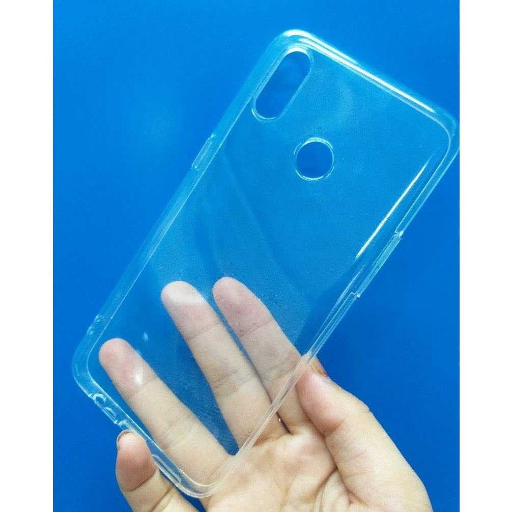 Ốp lưng dẻo silicone trong suốt dành cho Oppo Realme 3 Pro
