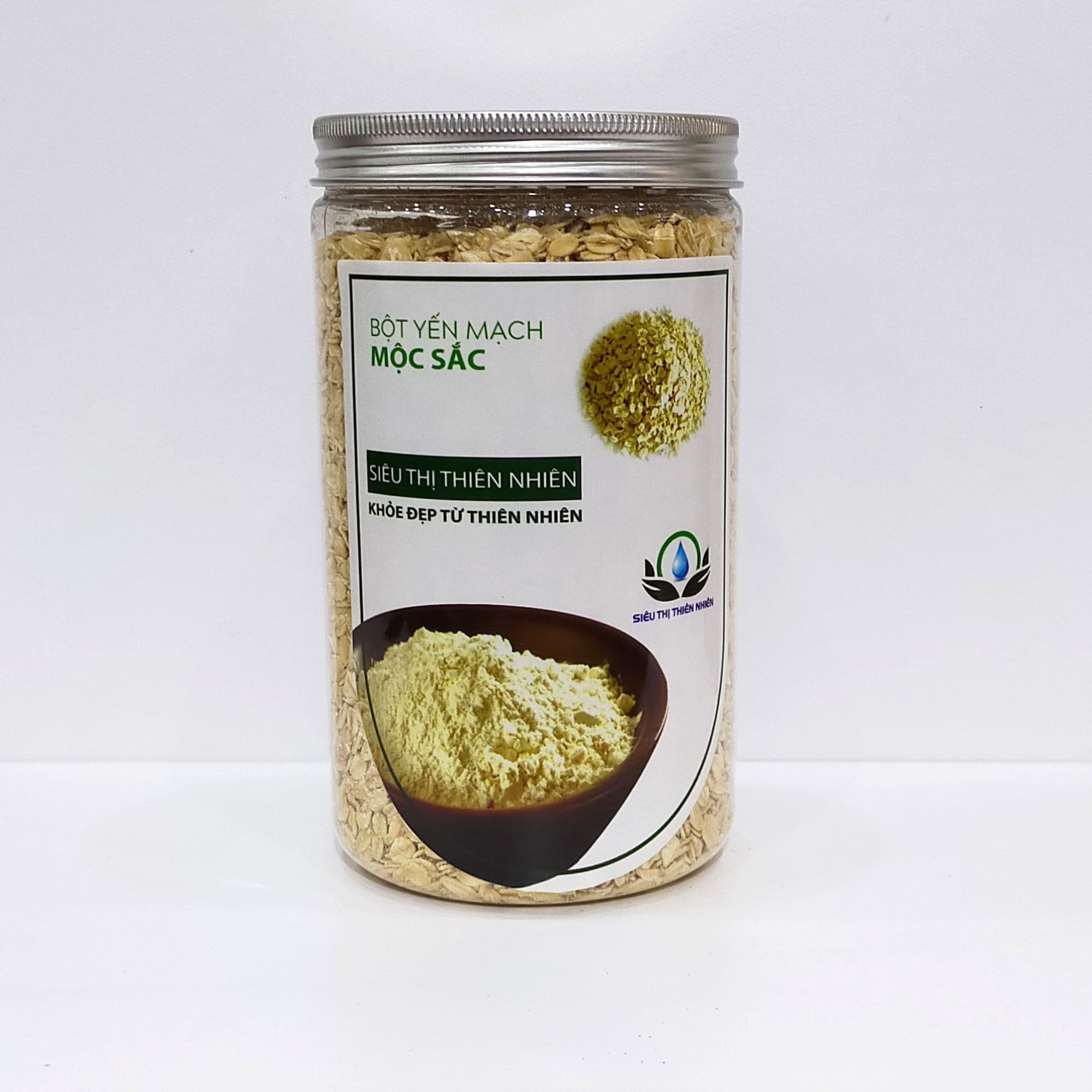 Yến Mạch Nguyên Chất Mộc Sắc Lọ 500g