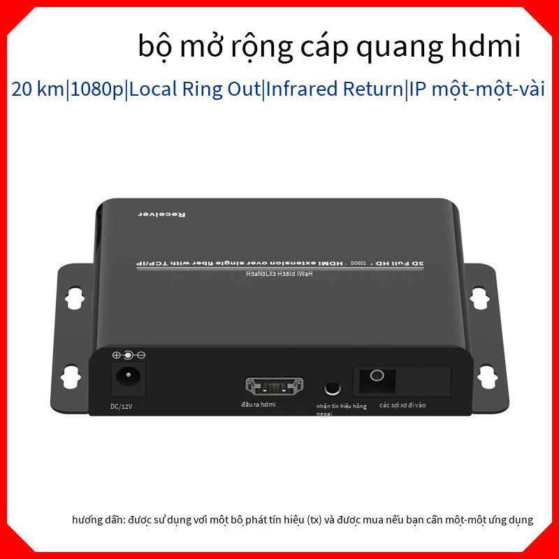 Vận Chuyển nhanh Zhenhong HDMI KVM Bộ Mở Rộng Sợi Quang HDMI + USB mở rộng Bộ Thu Phát Sợi Quang HDMI
