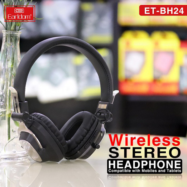 Tai Nghe Bluetooth Chụp Tai Earldom ET-BH24 - Hàng Nhập Khẩu