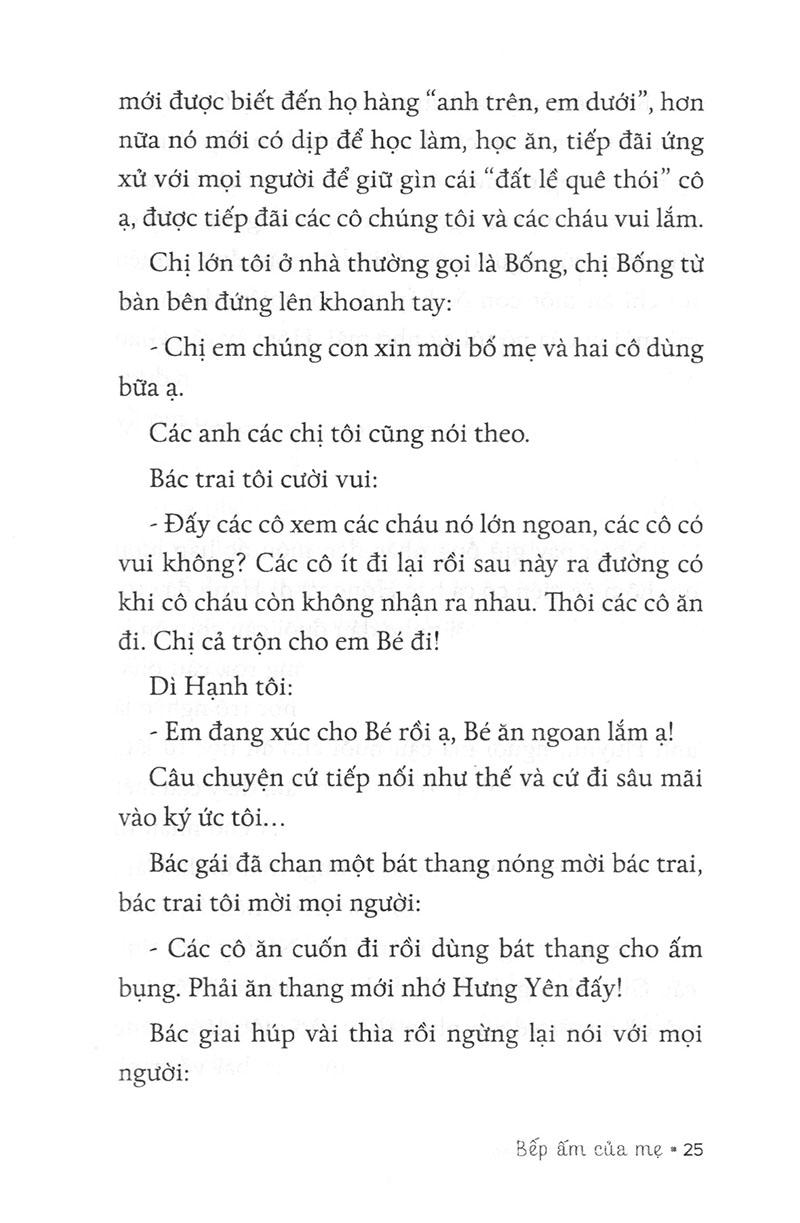 Bếp Ấm Của Mẹ (Tái Bản 2023)