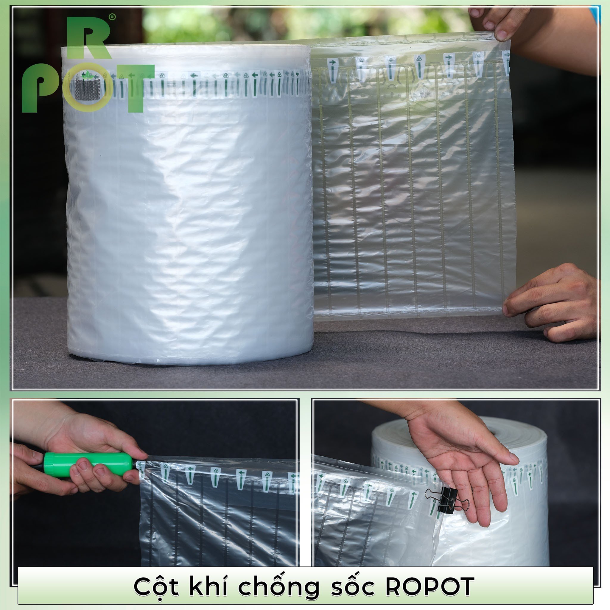 Cột Khí Chống Sốc Cao 40 Cm x 50M