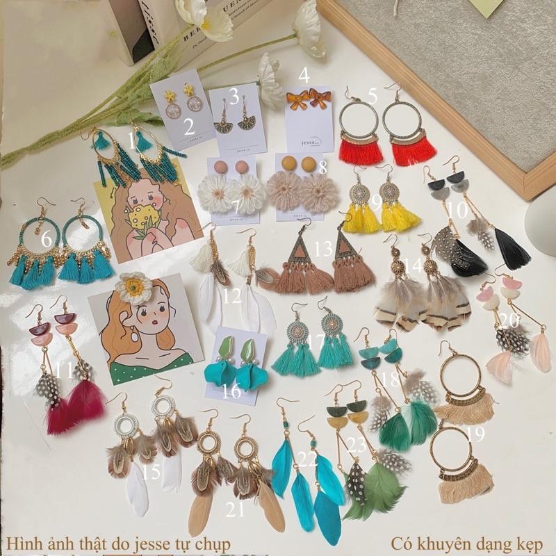 Bông tai Khuyên tai biển , du lịch , Bông tai Boho