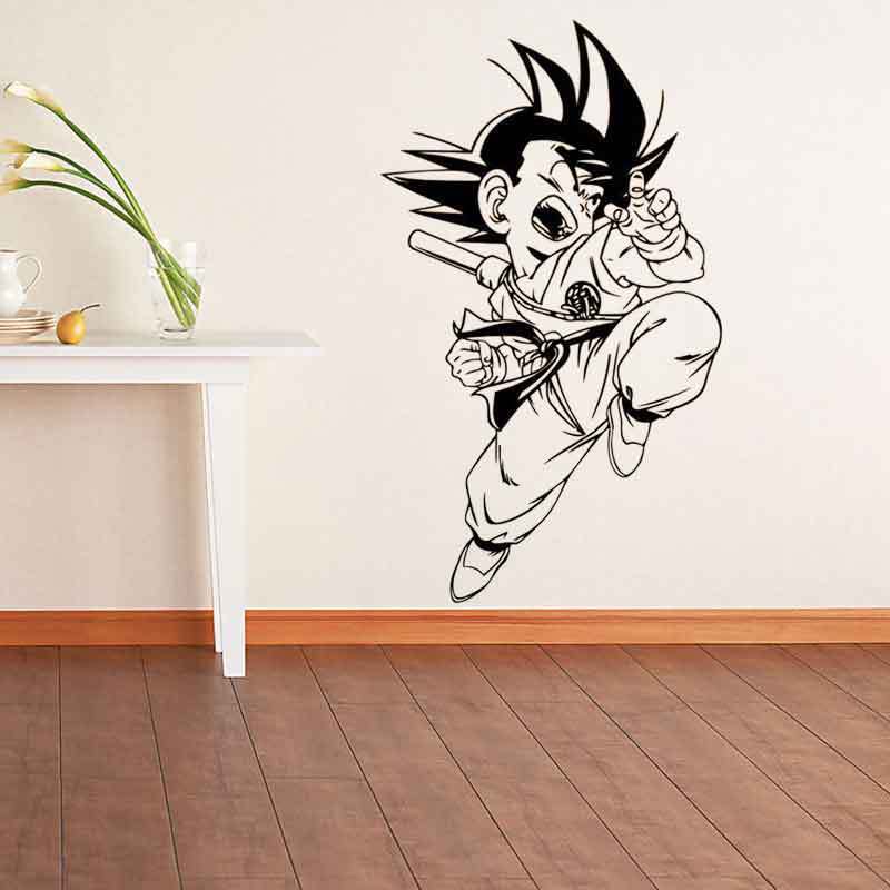 Decal 3D Dragon Ball - Anime 7 Viên Ngọc Rồng - Tranh Dán Tường Cao Cấp Không Viền AmyShop