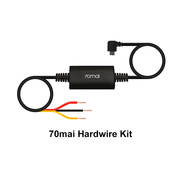 Bộ Kit nguồn 70mai Hardwire Kit đấu điện 24/24 cho camera hành trình ô tô - Hàng Nhập Khẩu