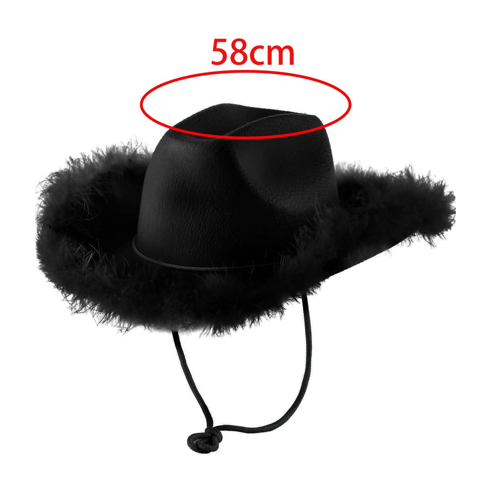 Western Style Cowboy Hat Men Cowgirl Hat Summer Outdoor Hat Costume Accessories Sunhat for Cosplay Hiking Parties Backpacking Beach