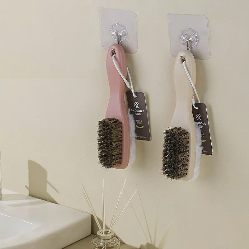 Bàn Chải Hai Mặt Đa Năng – Nhựa Cao Cấp, Lông Cứng & Sợi Bông – Chà Giày Dép, Quần Áo, Làm Sạch Hiệu Quả - HÀNG CHÍNH HÃNG MINIIN