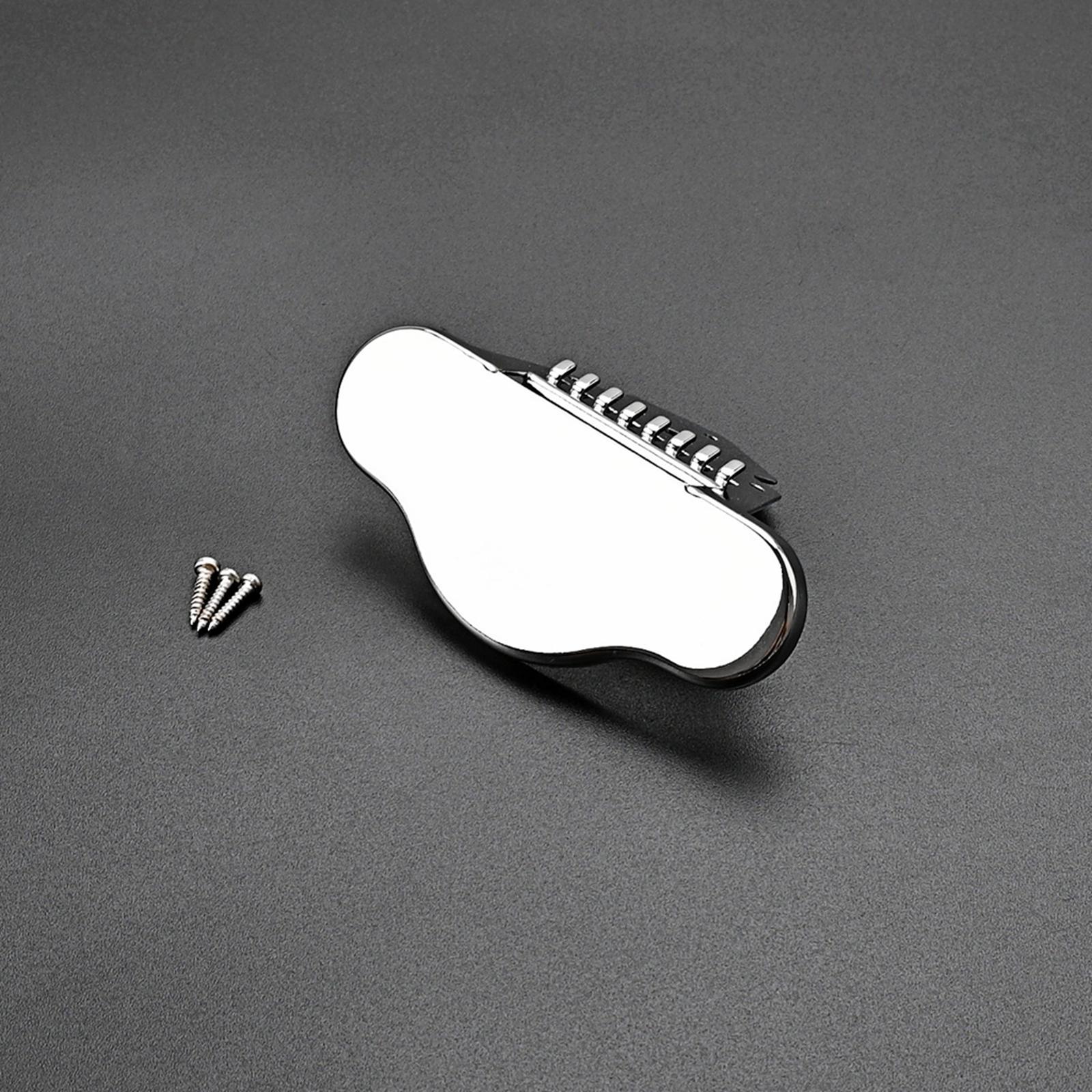 Gold Mandolin Tailpiece Durable for Guitar Music Instrument Replacement