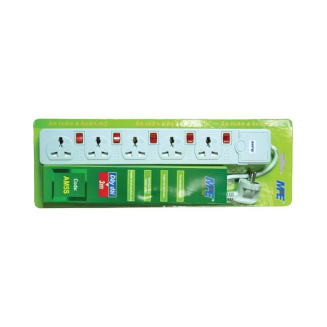Ổ CẮM DI ĐỘNG ĐA NĂNG 5 Ổ MPE