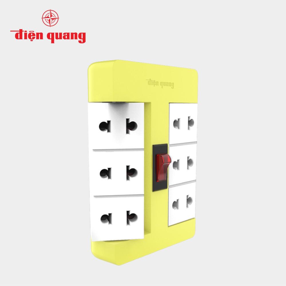 Ổ cắm xoay 90º Điện Quang ĐQ ESK RT 6